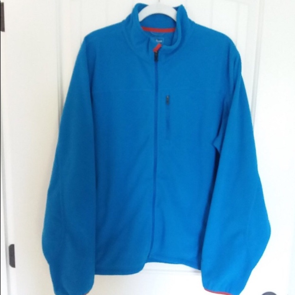 L.L. Bean Trail Fleece Polartec Full Zip Jacket Blue Size XL